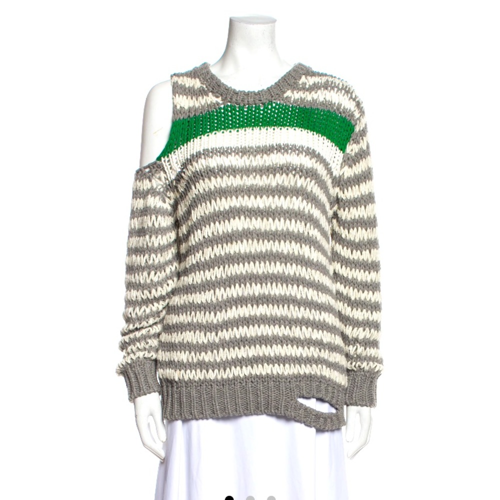 Great condition IRO off shoulder open knit sweater size XS